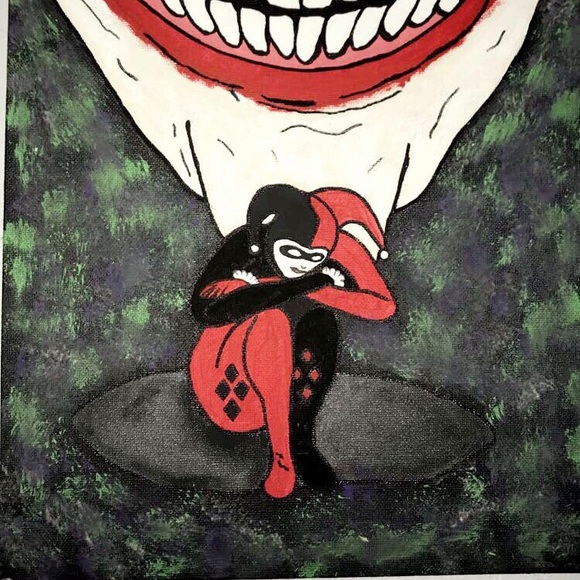 12x16 canvas. Quinn N Joker.